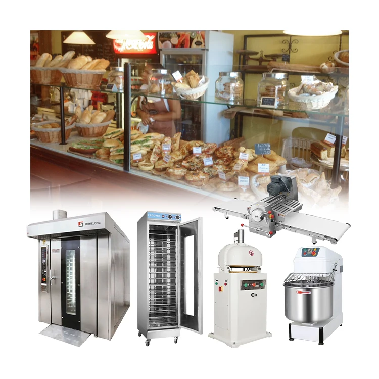 One Stop Solution Bakery Machine Baking Equipment Oven Bakery Pastry Equipment