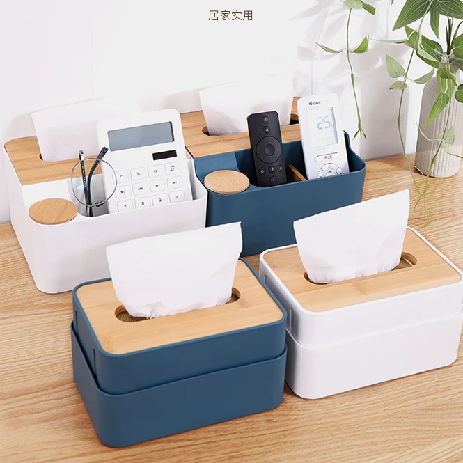 
Amazon Hot Selling Tissue Box Manufacture Supply Fashion paper Storage Box 