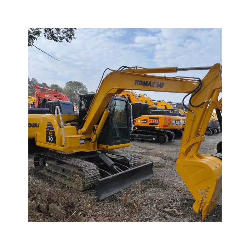 Экскаватор Komatsu PC 70 для продажи оригинальный японский экскаватор PC70 PC78 PC60 PC55 отличное сельскохозяйственное оборудование