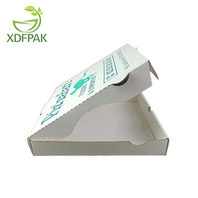 Corrugated paper packaging pizza carton Pizza box customization Baking packaging clamshell blank box takeaway packaging box