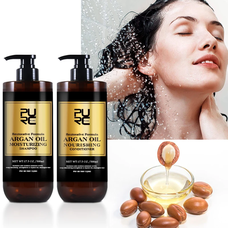 Argan Oil Shampoo And Conditioner Sulfate Free Moroccan Hair Shampoo Argan