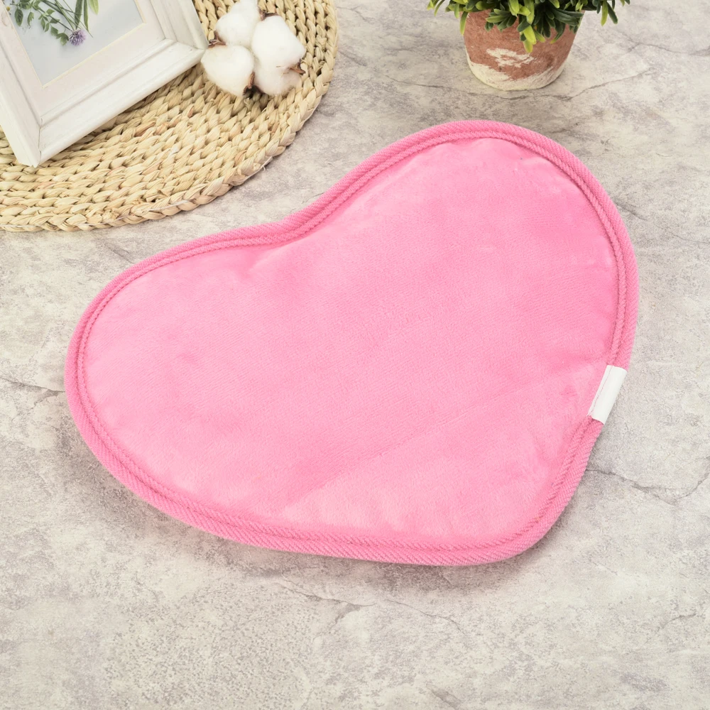 Heart Shape Rechargeable Warm Compress Bag Charging Heat Therapy Warmer Pack Electric Hot Water Bottle