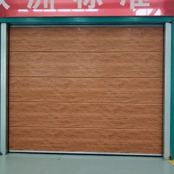 Modern Intelligent Panel Manufacturing Automatic Gate Residential Sectional Garage Doors For Homes