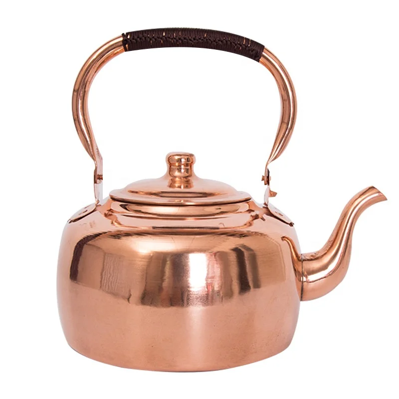 High Quality Customized Brass Or Copper Press Copper Coffee Tea Pot Sets