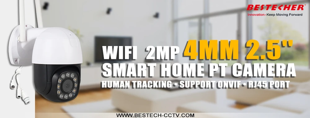  Bestech Wireless Indoor Mini Security 360 Night Vision WIFI
