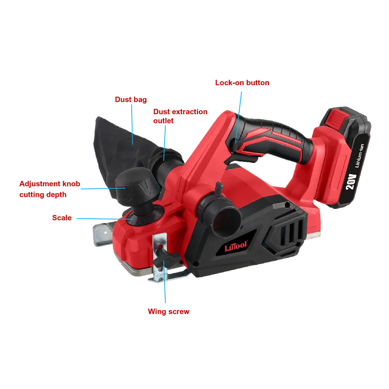 LUTOOL  LT8H513 G20 20V Planer