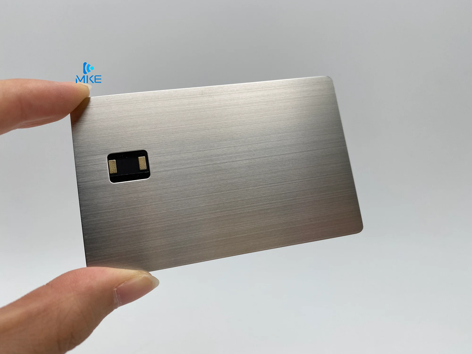 rfid credit cards front side 4442 or 4428 slot backside nfc custom made metal cards