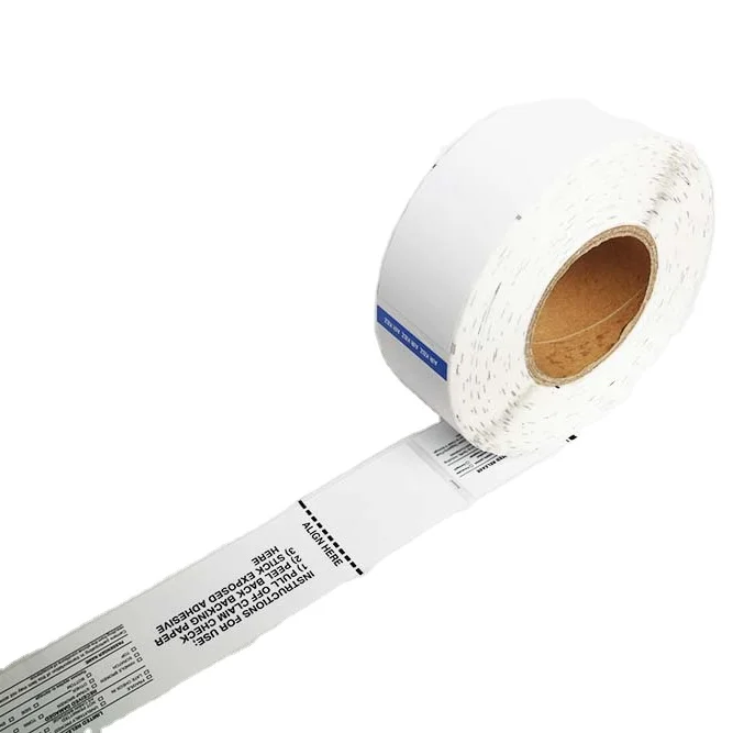 Багажные бирки хорошего качества для путешествий клейкая авиакомпании Rfid UHF термобумага.