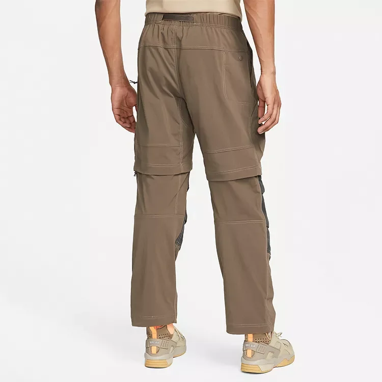 Tuhao OEM Custom detachable cargo pants Shorts patchwork multi pockets color block pants cargo for men