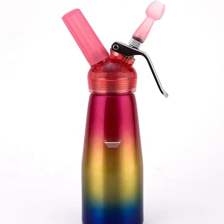 Диспенсер для взбивания крема из нержавеющей стали, 500 мл