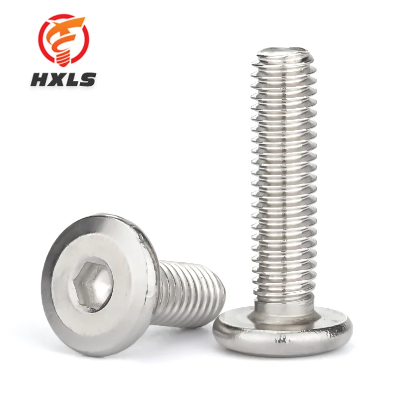 Prime Quality 304 Stainless Steel Socket Half Round Flange Button Head Screw Bolt