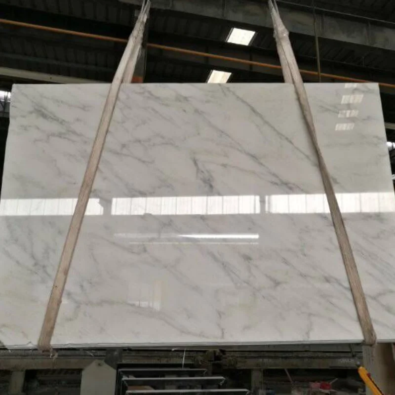 High End China Calacatta Marble China Statuary Eastern White Marble tiles slabs