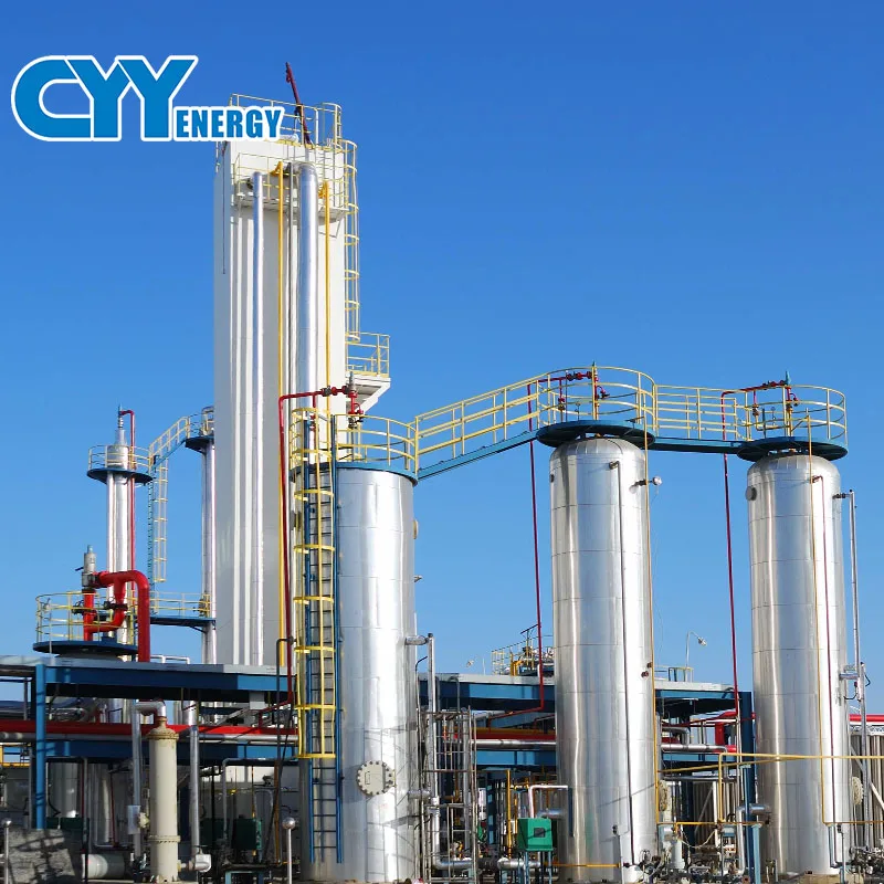 CYY Energy 99.9% Natural Gas Purity LNG gas liquefaction plant