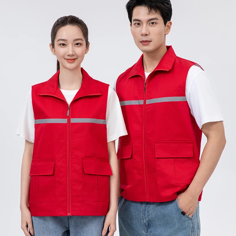 Construction Team Hospital Laboratory Workwear Overalls Photography Idusrial Work Clothes Work Security Electrician Safety Vest