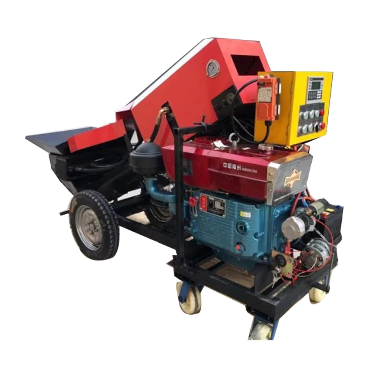 Good Quality Conveying Pump Aggregate Portable Small Diesel Concrete Pump