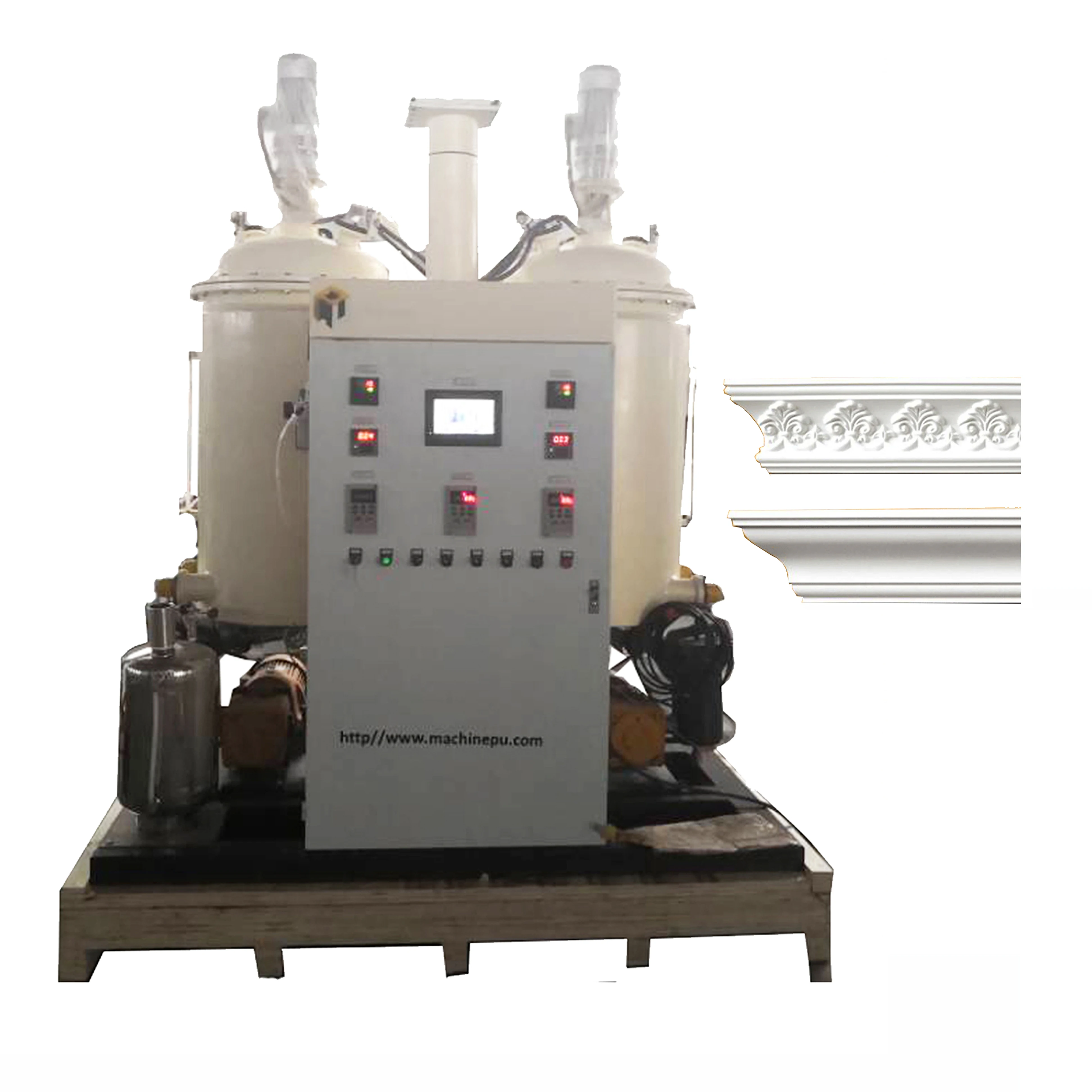 Полиуретановая полиуретановая Корона рама карниз пена литьевая формовочная машина