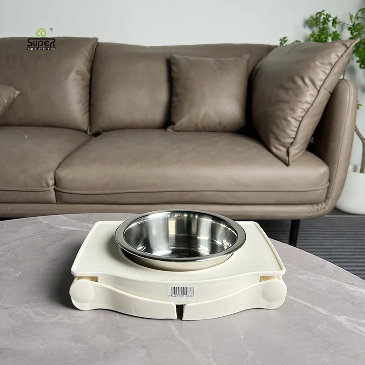 Custom Folded Portable Plastic Travel Water Bowl for Small and Medium Dogs and Cats Collapsable Pet Feeders with Love Style