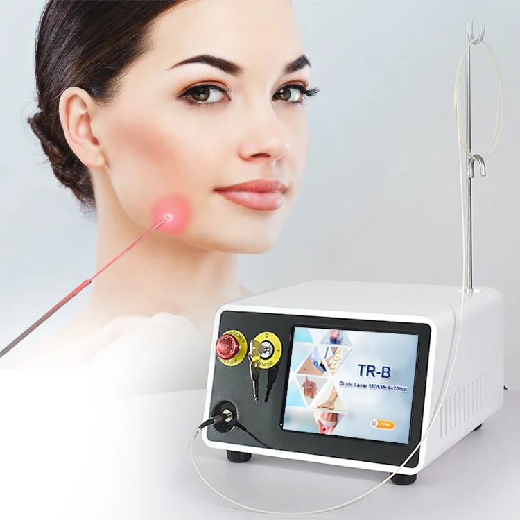 2024 hot selling model Endolaser 980nm 1470nm 47w laser diode liposuction vaser lipo facial lifting  clinic use laser machine