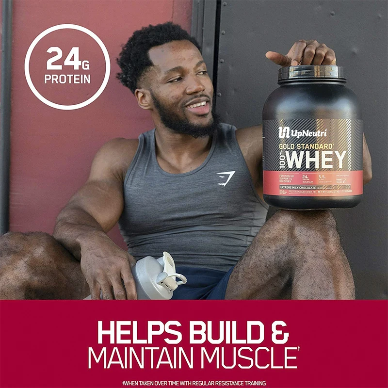 
Whey Protein 100% Gold Standard Whey Protein Isolate, concentrate and peptides with private label OEM/ODM 