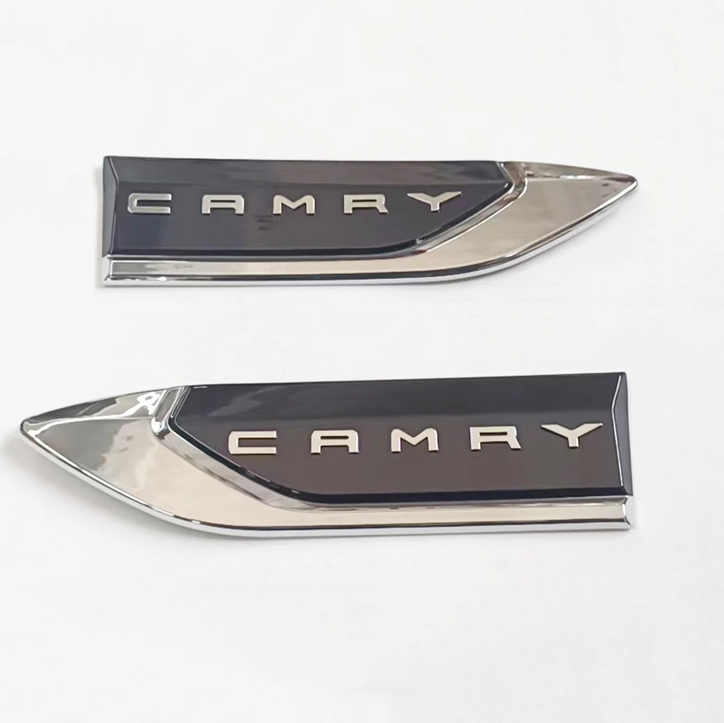 2 шт. наклейка-эмблема сбоку для Toyota Camry XV70 2018 2019 2020 2021 2022 аксессуары