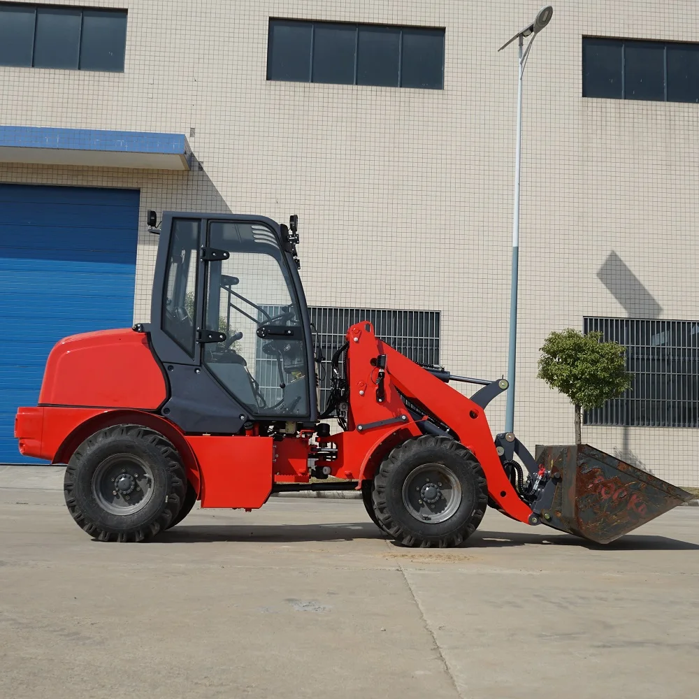 SHANGQI 850A 1.0Ton Wheel Loader Earth-Moving Small Agricultural Machinery 4WD Diesel Engine