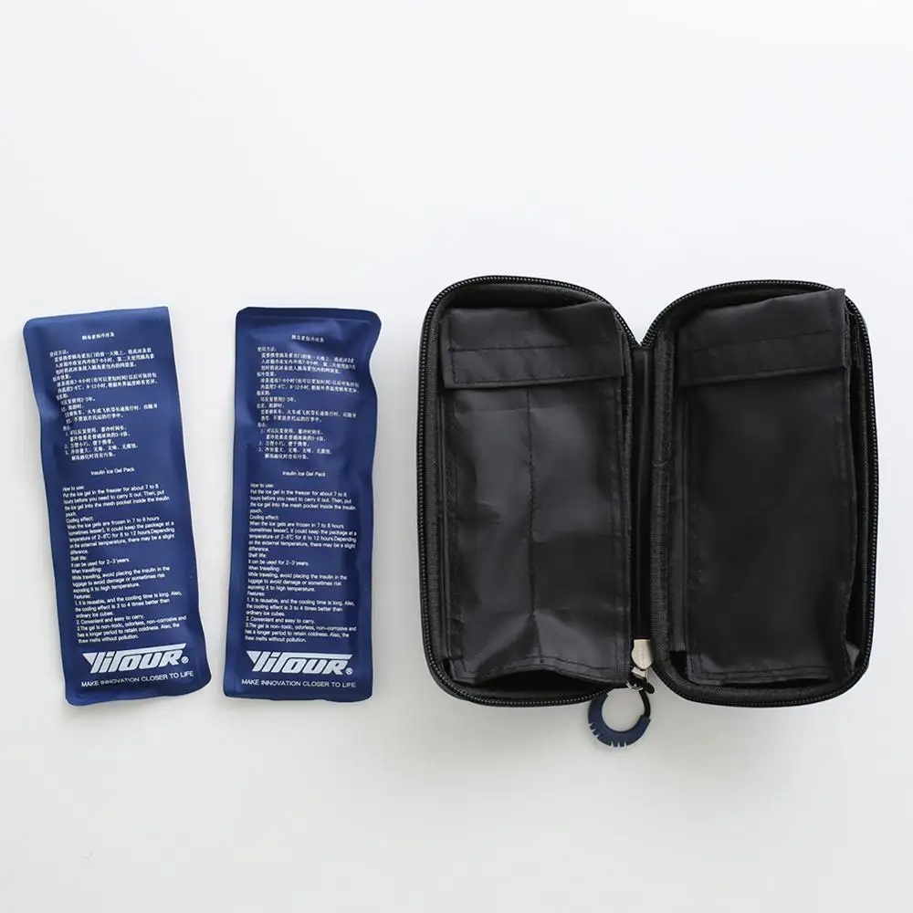New medicine injection insulin portable refrigerated package insulation package to send ice sheet