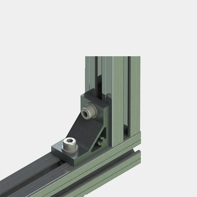 Aluminum Profile Angle Extrusion Bracket Corner Bracket