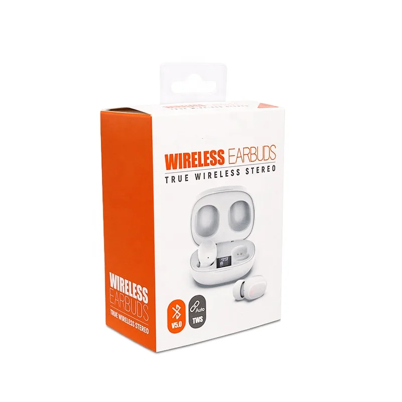 Plastic earphone packaging box, earphone box, plastic headset box