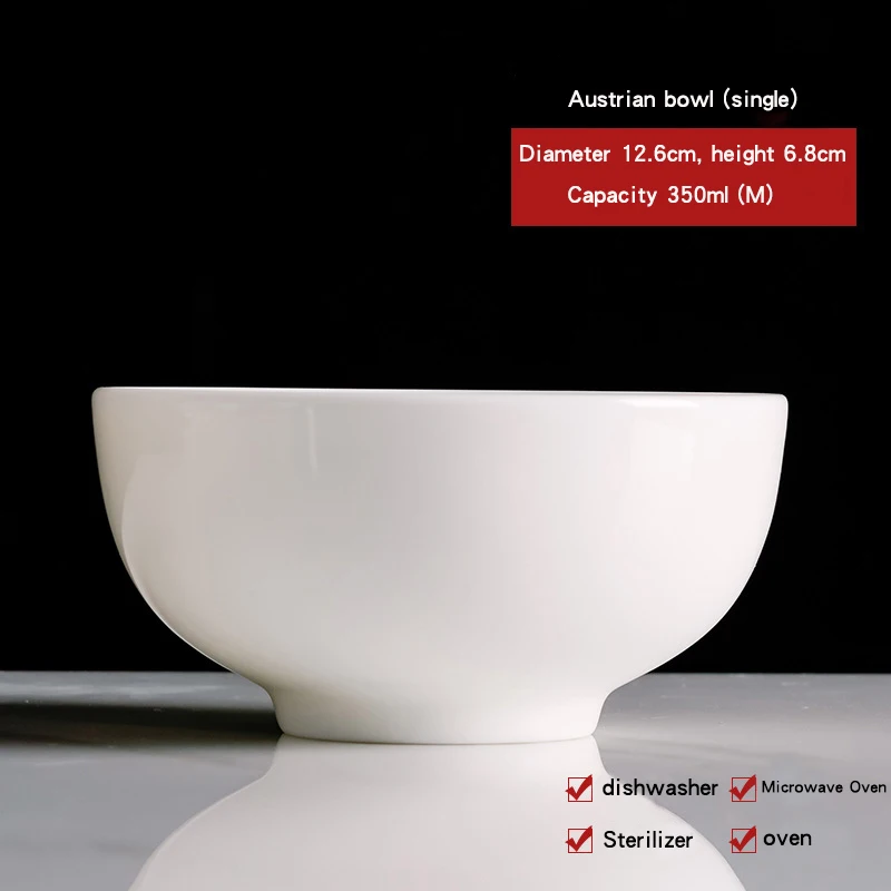 Изготовленный на заказ логотип Ресторан 5/6/7/дюймовые плоские белые круглые фарфоровые обеденные чашки для рисового супа чашки для супа с Высокая белая фарфоровая миска керамические суповые тарелки