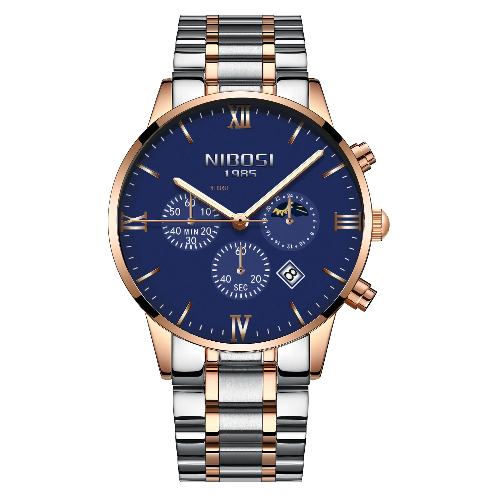 NIBOSI 2325 Drop Shipping Wholesale Brand Watch Men Chronograph Dropshipping