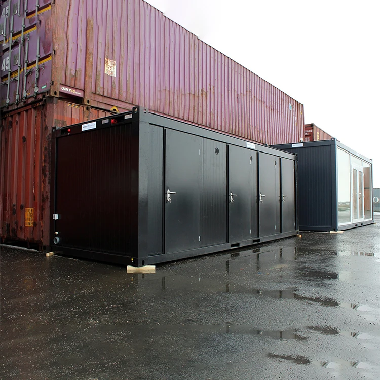 Mobile Temporary Container Public Toilet Container Toilet Blocks