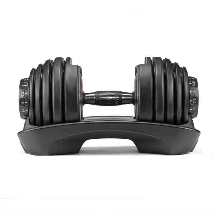 24KG Wholesale Custom Lifting Fitness Exercise Dumbbell Weights Adjustable Dumbbell For Gym