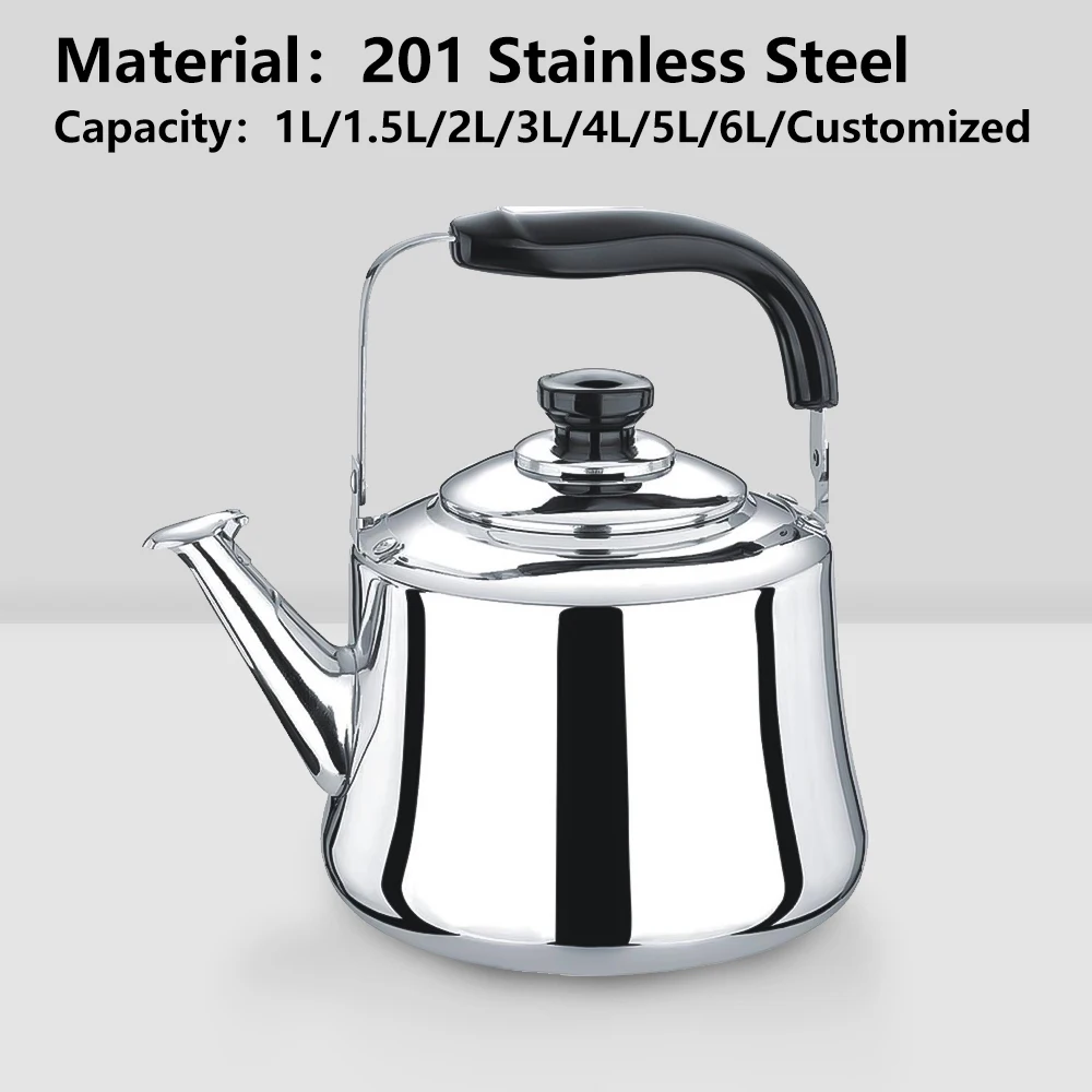 Customized Indian Samovar Tea Kettle Hotel Kettle Tea Pot Stainless Steel Traditional Tea Pots & Water Kettles