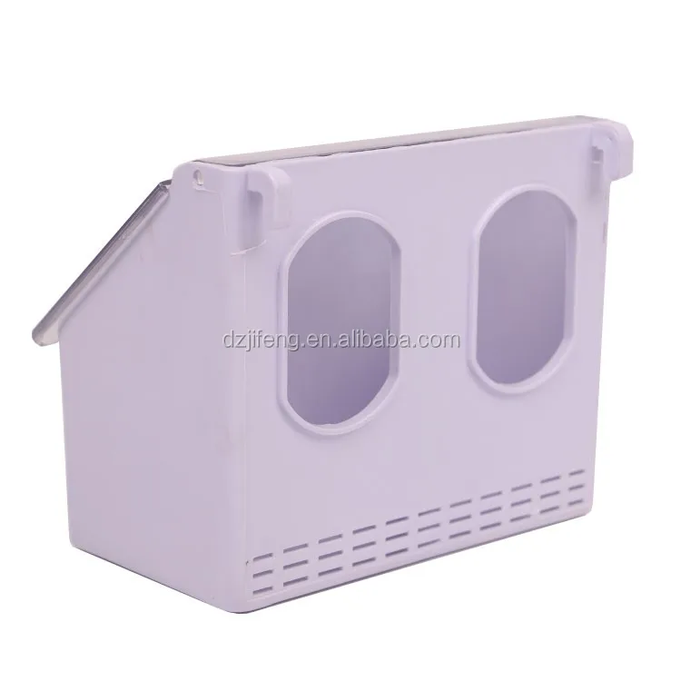 Classic Pigeon Feeder Water 2 Pack Quail Bird Chicken Feeder Water Dispenser Drinkers with 2 Hole Pet Bowls & Feed