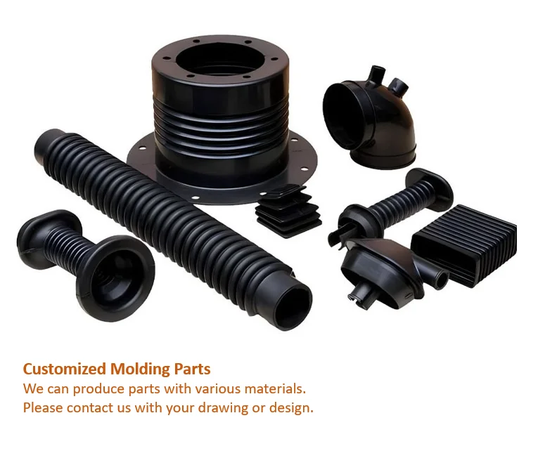 High Precision Custom Plastic Injection Molding Service Auto Part Molding Rubber Parts