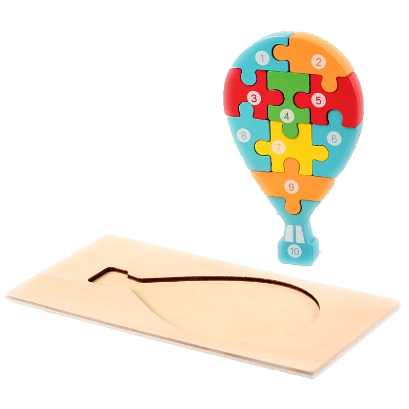 
Hot Selling Preschool Jigsaw Toys Personalized Kids Wooden Puzzles For Toddlers 