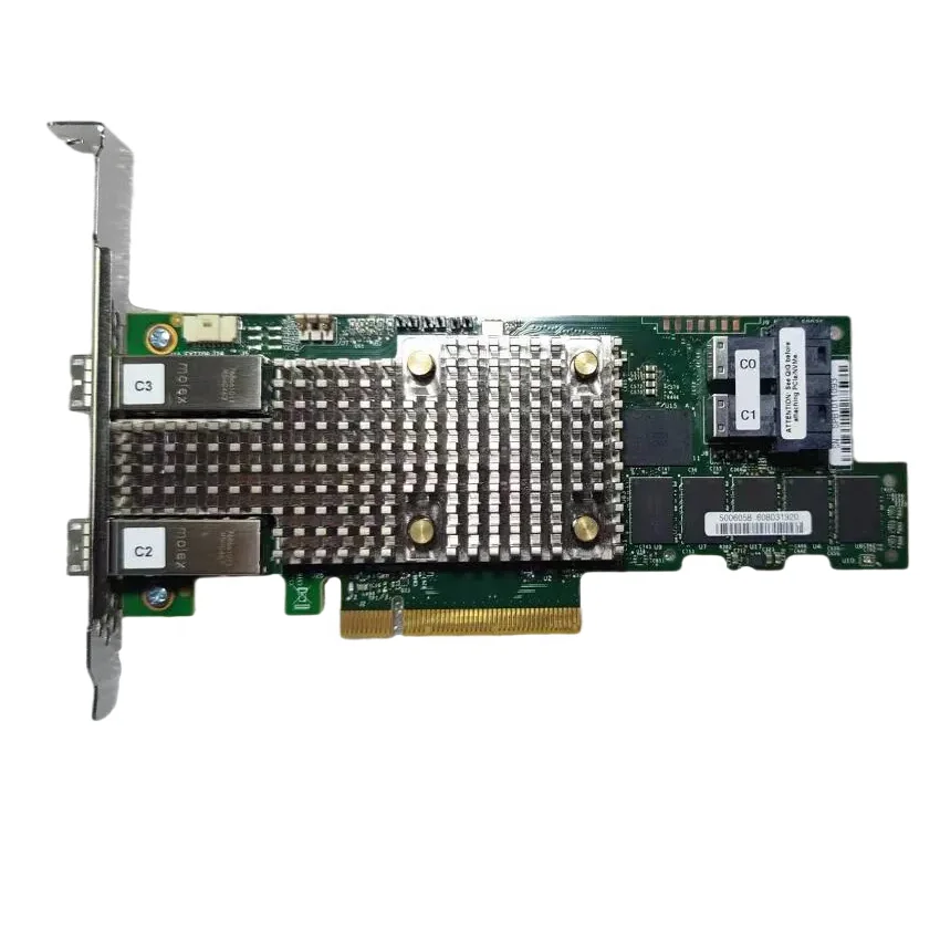 Broadcom LSI MegaRAID 9480-8i8e 12Gb/s SAS NVMe RAID Card  05-50031-00
