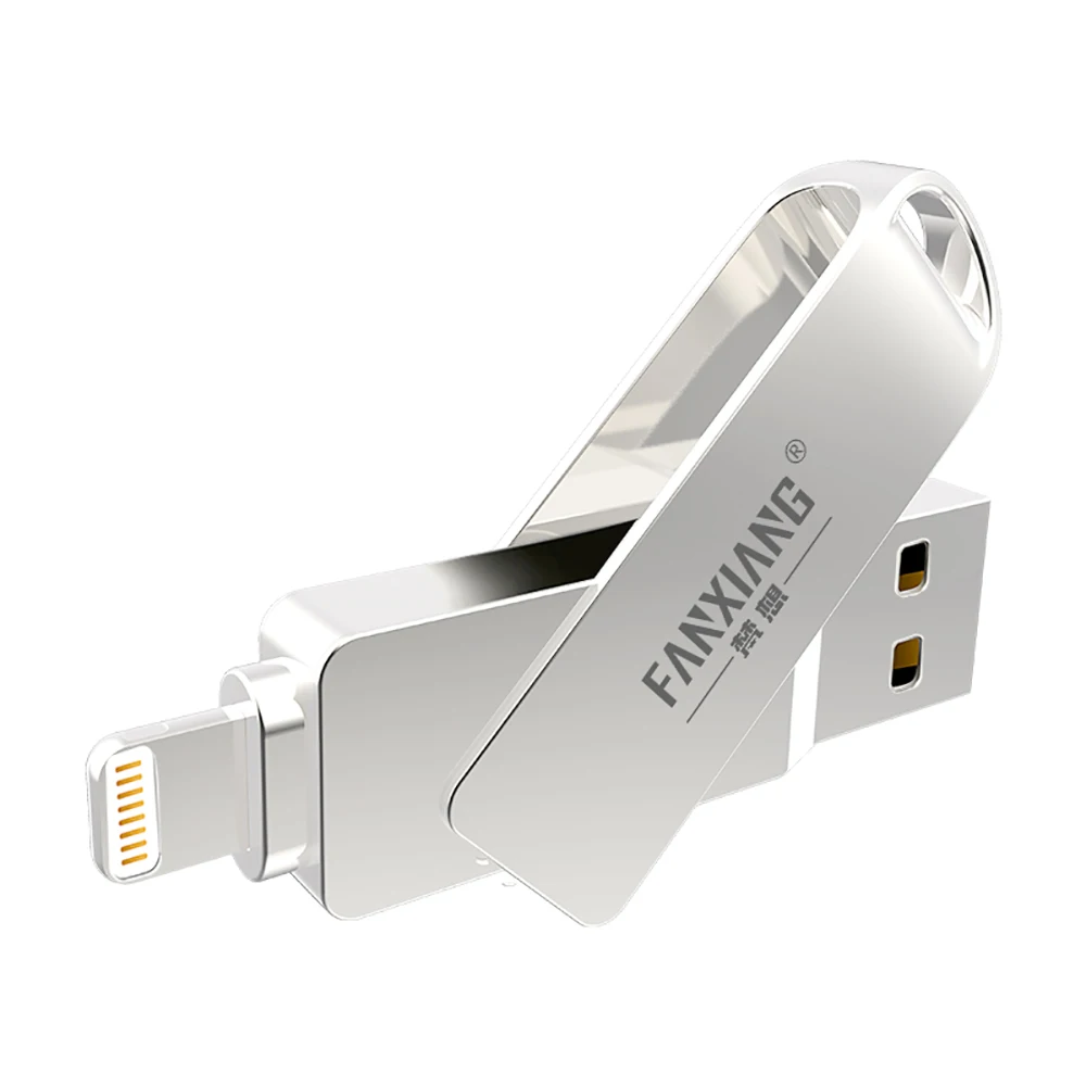 MFI Certified USB Pendrive Storage Memory Stick Flash Drive U Disk OTG USB Flash Drive