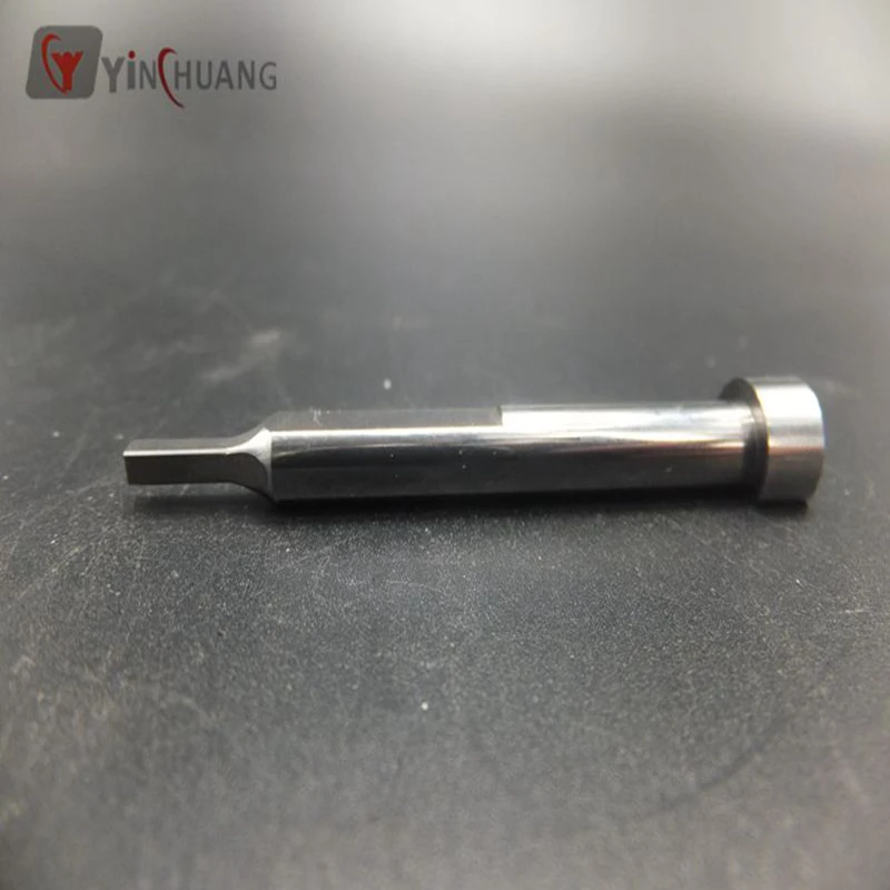 Long life high hardness tungsten carbide electrical punch pins precise