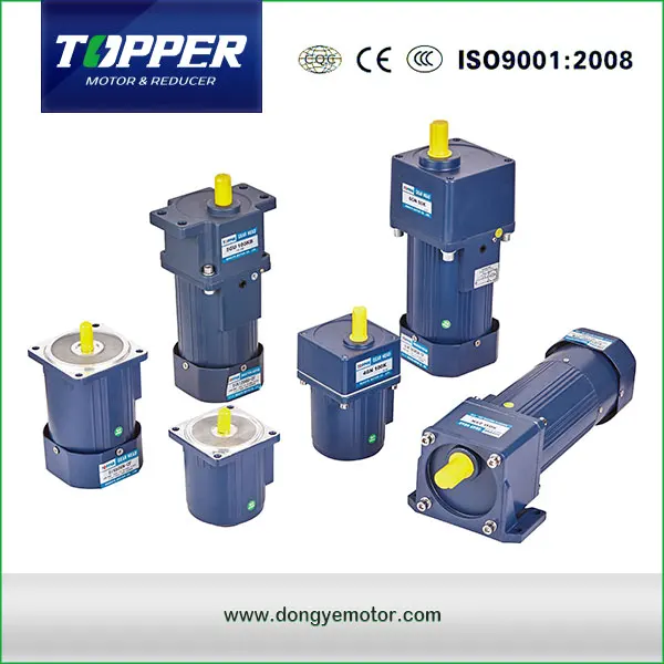 AC 220V 120W gear motor adjustable speed with assembly line belt transmission