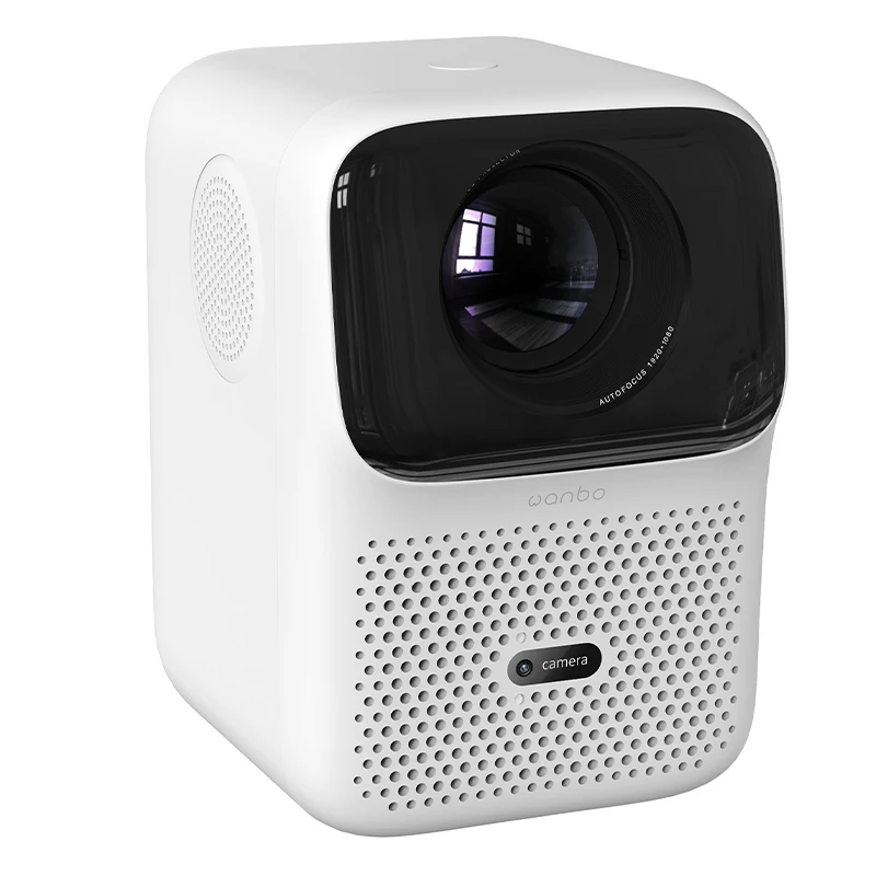 Newest Global Version Wanbo T4 Mini Projector 16G Large Storage 450 Ansi Al Auto Focus 1080P Wanbo T3 Projector
