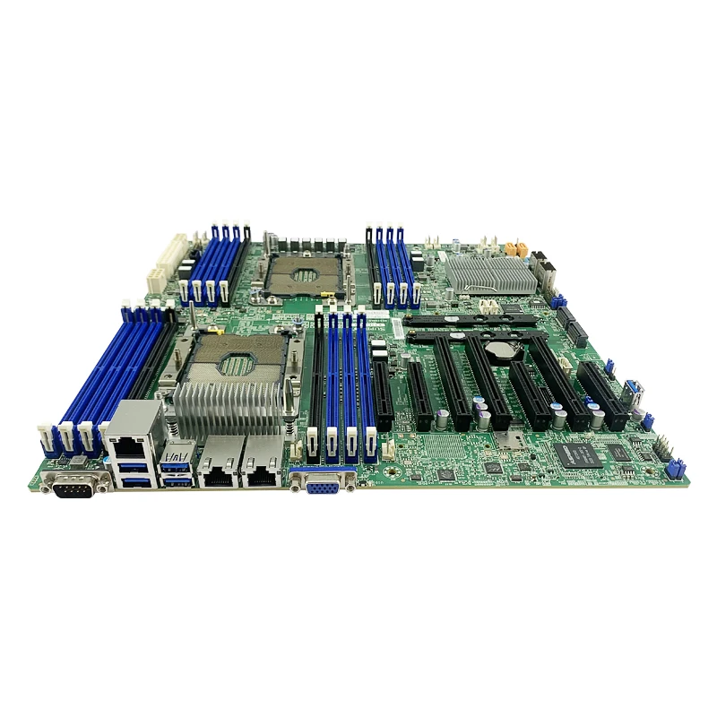 Super X11DPH-I C612 Chipset Dual  LGA2011 support Xeon LGA-3647  DDR4 RAM E-ATX Motherboard