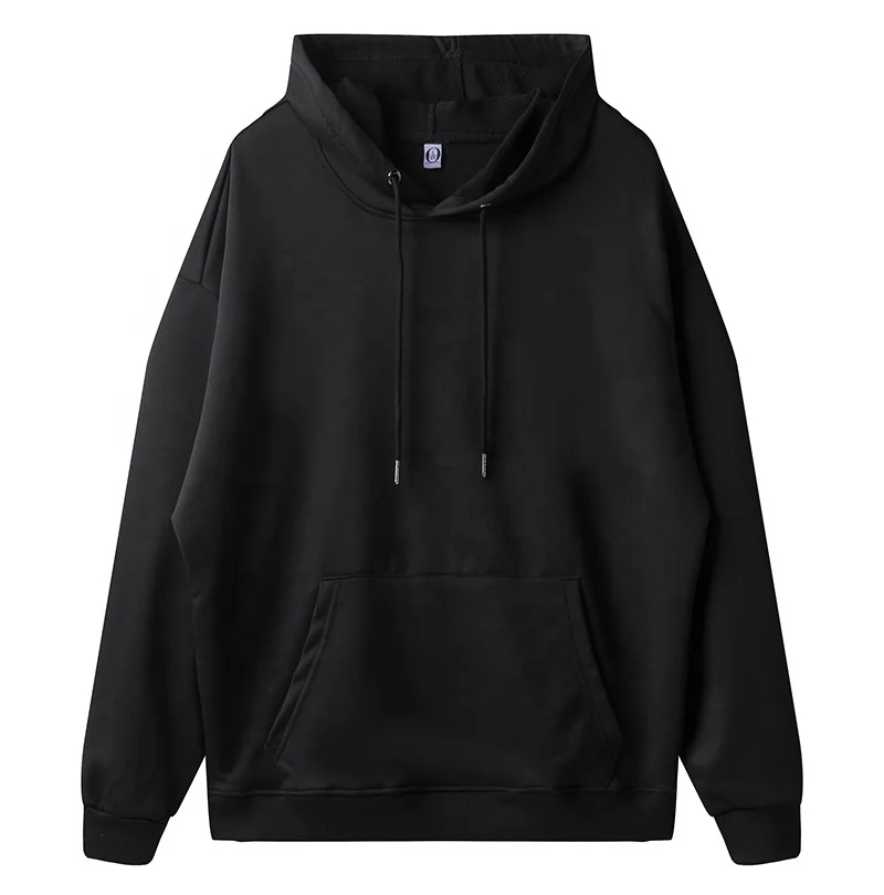 High Quality OEM Pullover Plain Dyed Plush Blank Jogger White Crewneck Cotton Custom Crew Neck Sweatshirt Hoodie For Wholesale