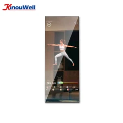 FaGym  Virtual Magic Mirror Touch Screen Fitness Smart Interactive Wall Mount