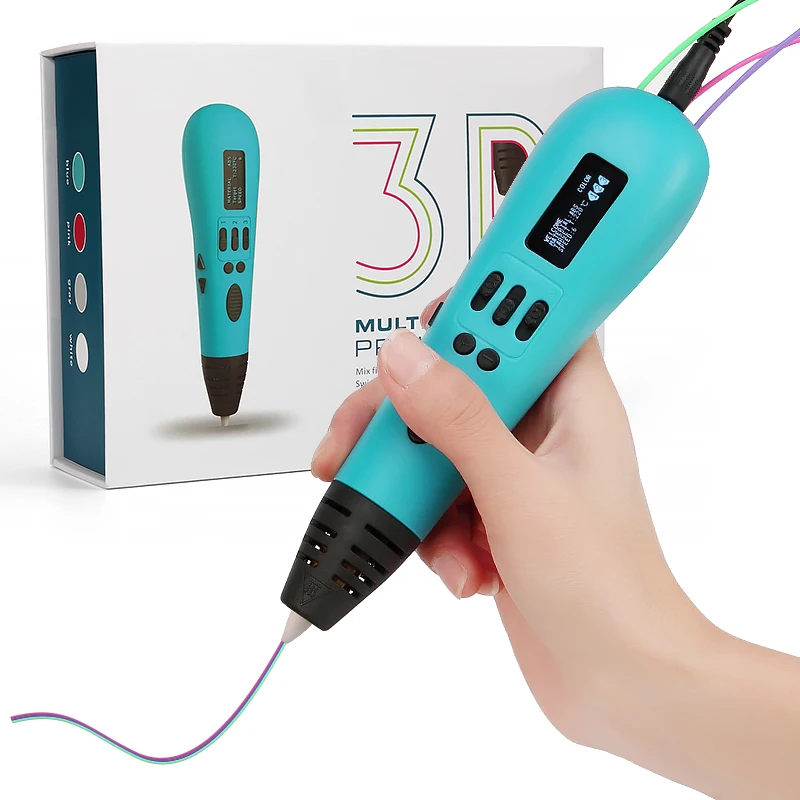 Jer Factory V5 3d printing pen CE With Free Filament Refill 3D printer Pen for kids