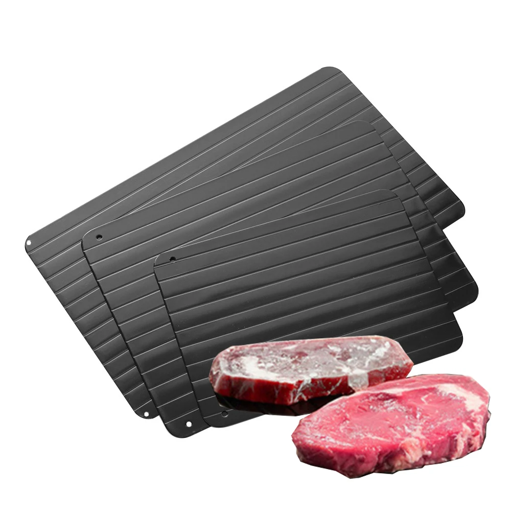 Non Stick Meat Thawing Board Fast Frozen Food Defrosting Tray And Cutting Board