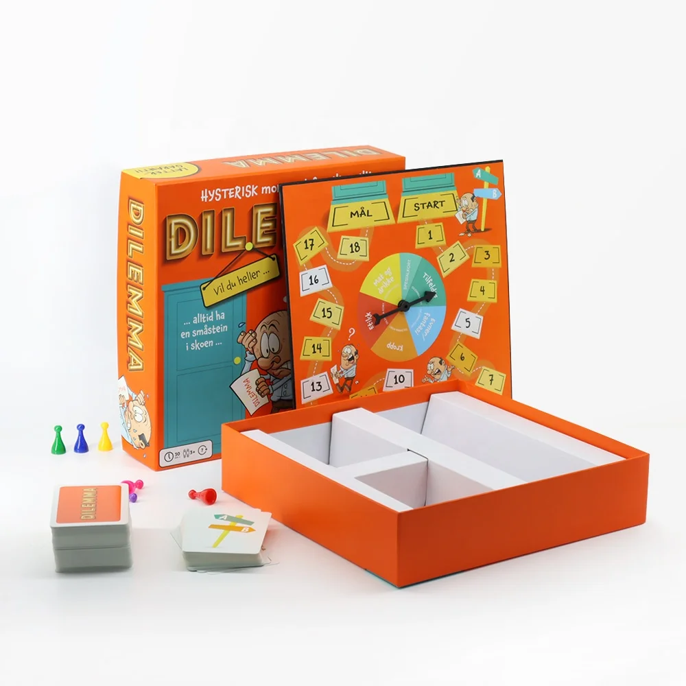 New Arrival custom printing cards board game