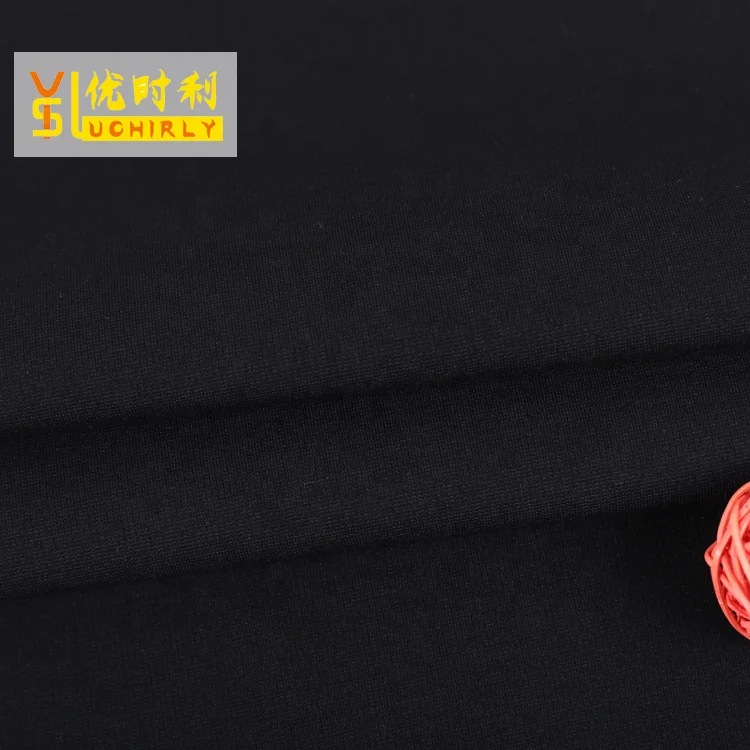 Popular 30S nylon rayon spandex brushed ponte di roma fabric