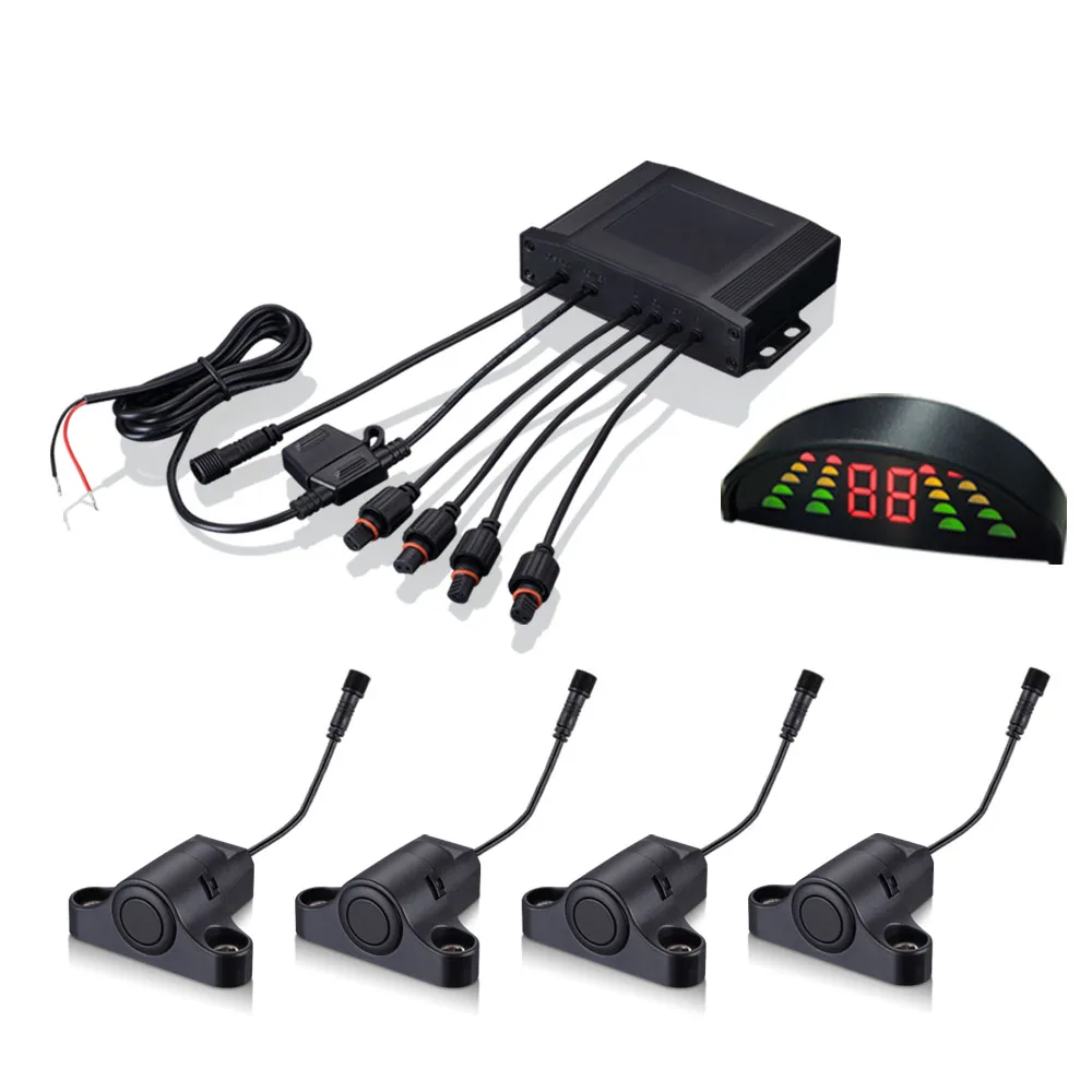 24V truck trailer sensor no holes parking sensor SDW01-4-TMP