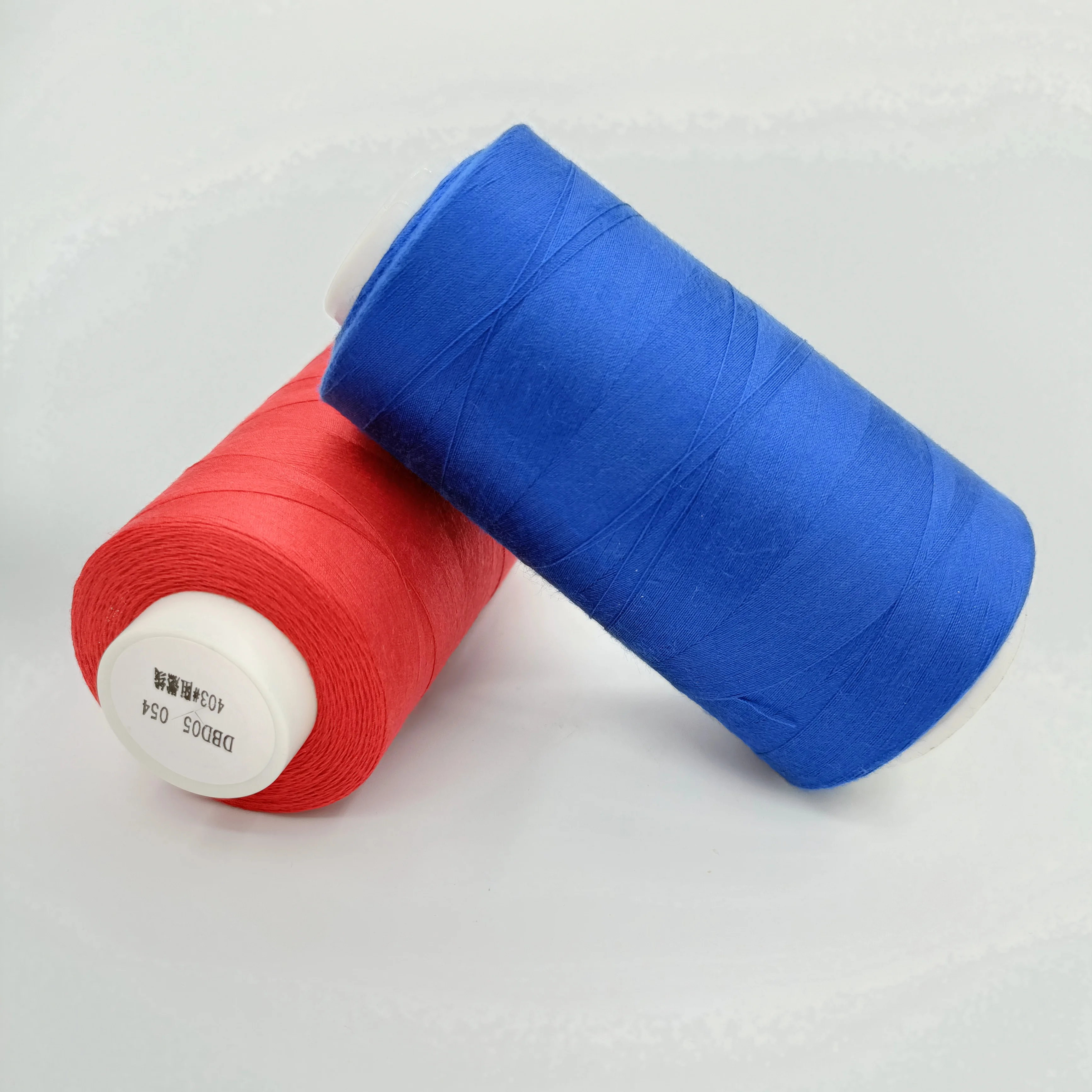 Cotton poly core spun thread Good Quality 100% cotton sewing coats thread 40 2 Cotton Polyester Core Spun Sewing Threads
